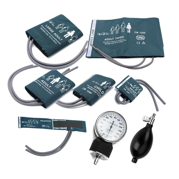 Medical Dual Tube Adult Neonate Infant Child Upper Arm Blood Pressure BP Cuff Accessory for Sphygmomanometer Patient Monitor Medical Dual Tube Adult Neonate Infant Child Upper Arm Blood Pressure BP Cuff Accessory for Sphygmomanometer Patient Monitor