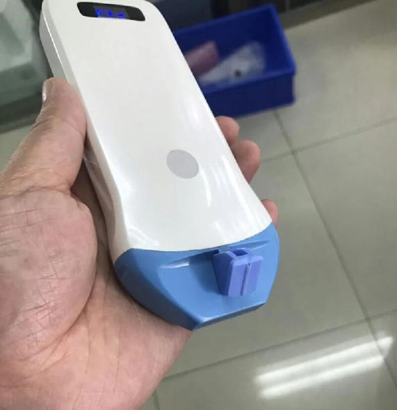 10-14Mhz 128elements B/W wireless High Frequency ultrasound linear probe WIFI Connect with Android/IOS Windows for Biopsy Guide