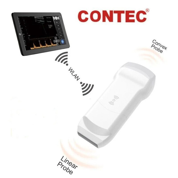 CONTEC CMS1600A handheld dual-probe color Doppler ultrasound diagnostic system Wireless