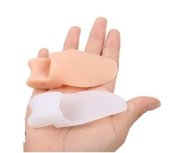 DHl feet care tool Hallux Valgus Silicone Gel Big Toe Separator Spreader Overlapping Foot Pain Relief Corrector Thumb Cushion