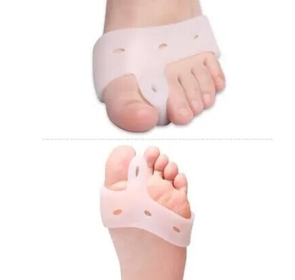 Foot Care Silicone Gel Fingers Toe Separator Thumb Valgus Protector Bunion Adjuster Hallux Valgus Guard