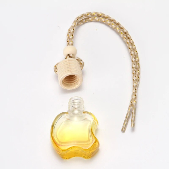 10pcs/lot 8ml Car Perfume Bottle for Essential Oils Air Freshener Auto Ornament Car-styling Perfume Pendant Hot Car Accessories