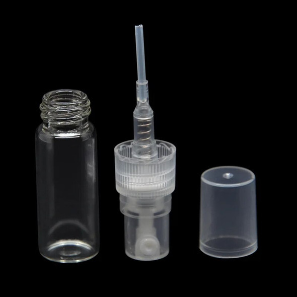 2ml 3ml 5ml Mini Portable Spray Bottle Empty Perfume Glass Bottle Refillable Perfume Atomizer Travel Accessories