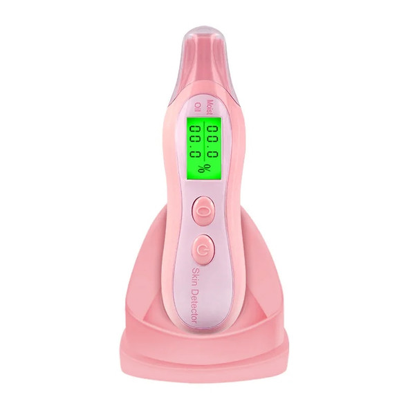 Facial Moisture Tester Detector Analyzer Monitor Digital LCD Display Personal Facial Skin Care Moisture Analyzer Skin Care Tool