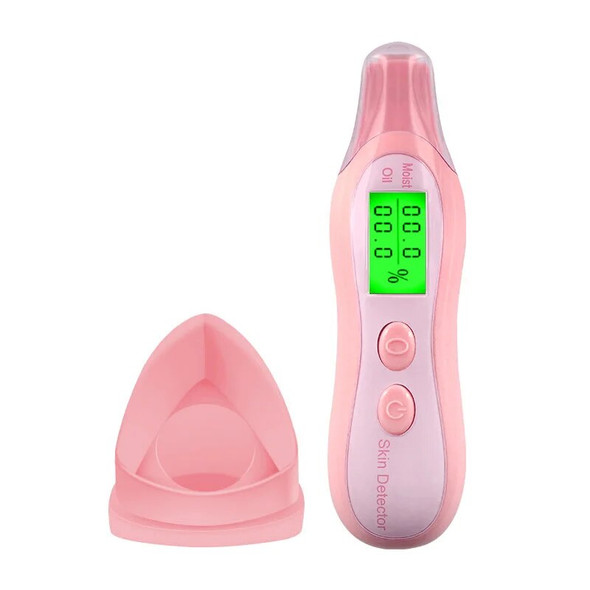 Facial Moisture Tester Detector Analyzer Monitor Digital LCD Display Personal Facial Skin Care Moisture Analyzer Skin Care Tool