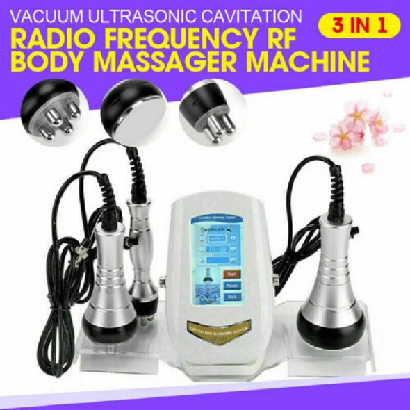 40KHZ Cavitation Ultrasonic Body Slimming Machine RF Beauty Device Facial Massager Skin Tighten Face Lifting Skin Care Tool