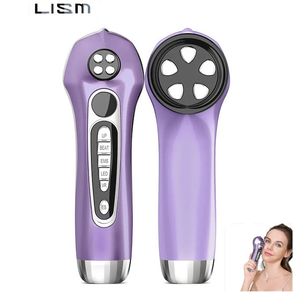 Multifunctional Beauty Instrument Home Facial and Eye Firming Lift Micro-Current Massager Vibrating Pulse Beauty Skin Care Tools