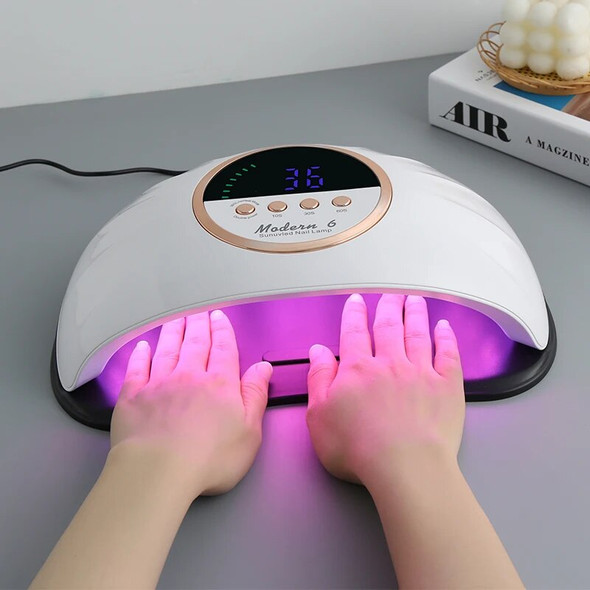 Professional 69LEDs Nail Dryer UV LED Nail Lamp With Motion Sensing Manicure Salon Tool Equipment for Curing All Gel Nail Polish