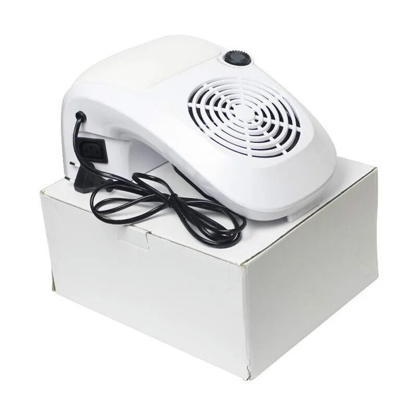 Wholesale Excellent 6pcs EU/US/UK/AU Plug 60W Nail Dust Collector With Fan Dust Suction Strong 110V-220V Manicure Tool Equipment
