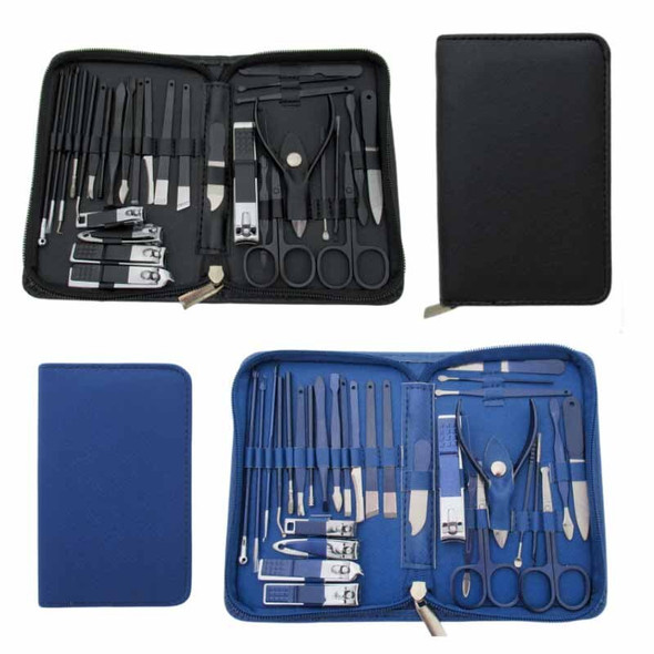 30 PCs Manicure Cutters Nail Clipper Set Household Stainless Steel Manicure Kit Nail Clippers Pedicure Nail Scissors Tool