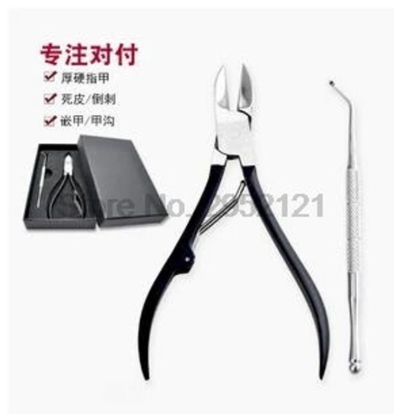 by dhl or ems 50sets 2pcs/set feet care Toe Nail Clippers Trimmer Cutters Professional Paronychia Nippers Podiatry foot care