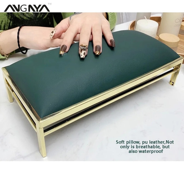 ANGNYA 1Pcs Nail Art Manicure Marble Table Hand Rest Cushion for Arm Rest Manicure Salon Arm Hand Palm Rest Pillow Holder New