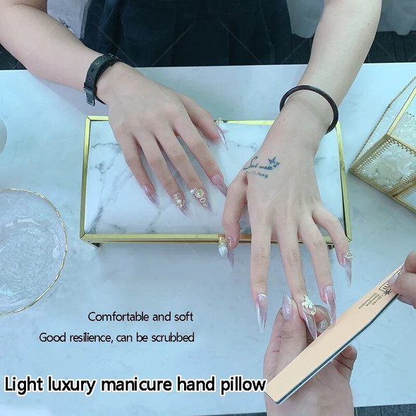 ANGNYA 1Pcs Nail Art Manicure Marble Table Hand Rest Cushion for Arm Rest Manicure Salon Arm Hand Palm Rest Pillow Holder New ANGNYA 1Pcs Nail Art Manicure Marble Table Hand Rest Cushion for Arm Rest Manicure Salon Arm Hand Palm Rest Pillow Holder New