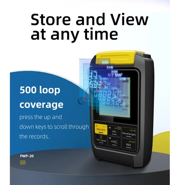 Optical Fiber Network Cable Test Mini 4 in 1 Optical Power Meter FTTH Visual Fault Locator 5km VFL