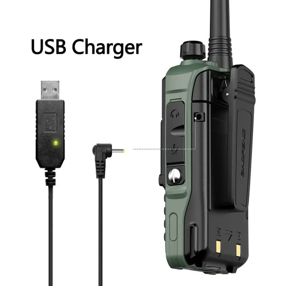 Baofeng Walkie Talkie Long Range UV-s9 Plus Type C Charger CB Ham Two Way Radio Wireless communication device radio receiver