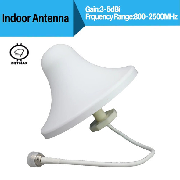 Ceiling mushroom Omni indoor communication antenna for 2G 3G 4G repeater 850 900 1800 1900 2100 2600 signal booster Amplifier
