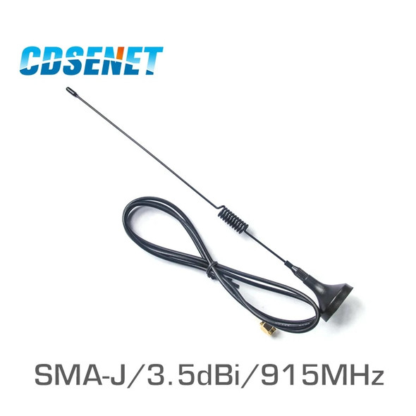 2Pc 915MHz Wifi Anten High Gain ufh Antenna TX915-XPL-100 SMA Connector 915 MHz Magnetic Antenna For Wireless Communication