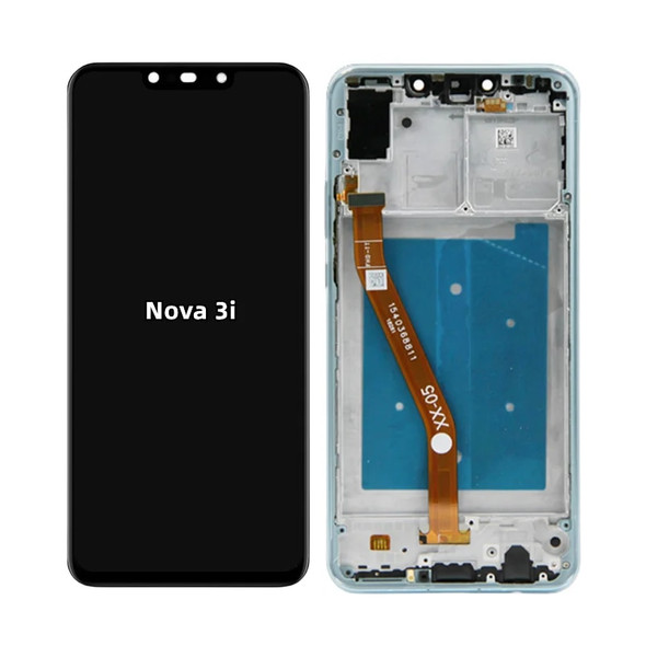 For Huawei Nova 3i LCD INE-LX1 INE-LX2 Original With frame Mobile Phone Display Touch Screen Digitizer Assembly Replacement