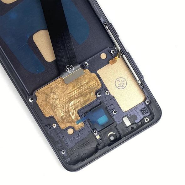 For Samsung S20 4G Screen Display Assembly with Frame Mobile Phone Accessories Repair Parts Universal Screen Display Assembly