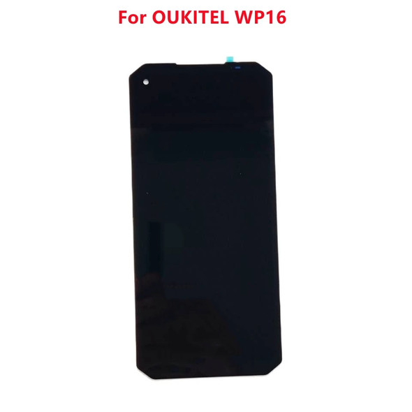 Original OUKITEL WP16 LCD Display Screen Touch Digitized Assembly Replacement + LCD Stand For WP16 Mobile Phone