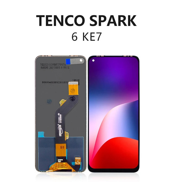 6.8Inches Mobile Phones Lcd Display For Tecno Spark 6 KE7 Lcd With Touch Screen Digitizer Assembly Replacement 6.8Inches Mobile Phones Lcd Display For Tecno Spark 6 KE7 Lcd With Touch Screen Digitizer Assembly Replacement