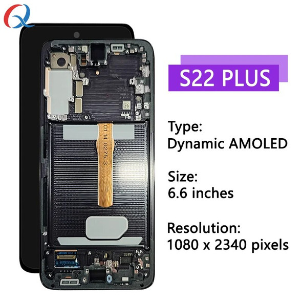 New Pantalla galaxy s22 plus display mobile phone lcds for samsung s22 plus screen replacement for samsung s22 plus 5G lcd