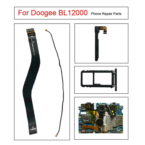Power Volume Buttons,Front Rear Camera,Motherboard,Main Board Flex Cable FPC For Doogee BL12000 Mobile Phone Repair Parts