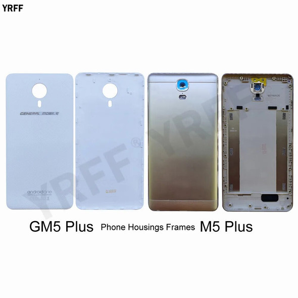 For Gionee Marathon M5 Plus GN8001 GN8001L Phone Housings Frames For Gionee General mobil GM5 Plus Battery Back Cover Case