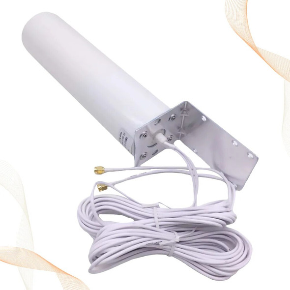 1Pc Mobile Phone Signal Amplifier Antenna Double SMA Interface 3G 4G LTE Outdoor Signal Amplifier Barrel Antenna Signal 1Pc Mobile Phone Signal Amplifier Antenna Double SMA Interface 3G 4G LTE Outdoor Signal Amplifier Barrel Antenna Signal