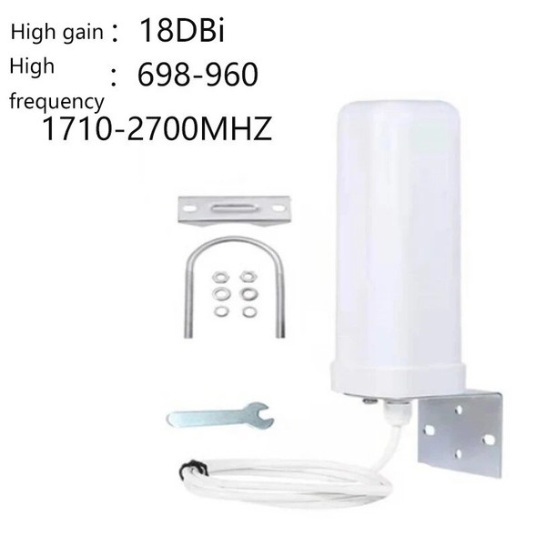 Free Shipping Full Band Omnidirectional 4G Outdoor Antenna Router Network Card External Antenna Mobile Phone Signal Amplifier Hi