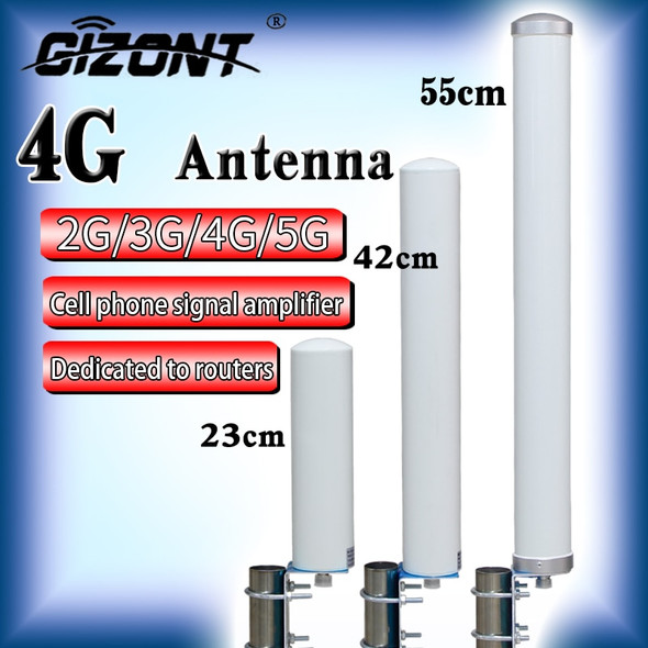 GSM/3G/LTE 4G/5G omnidirectional outdoor waterproof mobile phone signal amplifier enhanced high gain offshore router antenna