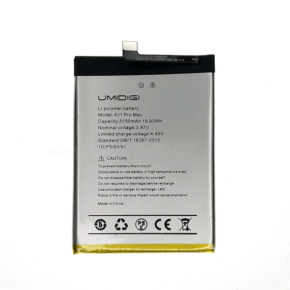 Original Battery A11Pro Max For UMI Umidigi A11 Pro Max 5150mAh Mobile Phone Battery Bateria In Stock+Free gift Tracking Number