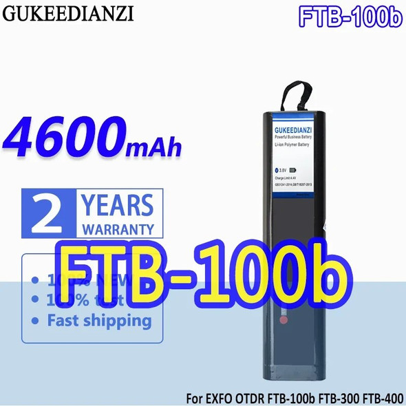 Replacement 4600mAh Mobile Phone Battery For EXFO OTDR FTB-100b FTB-300 FTB-400 GP-285 Smartphon Batteries