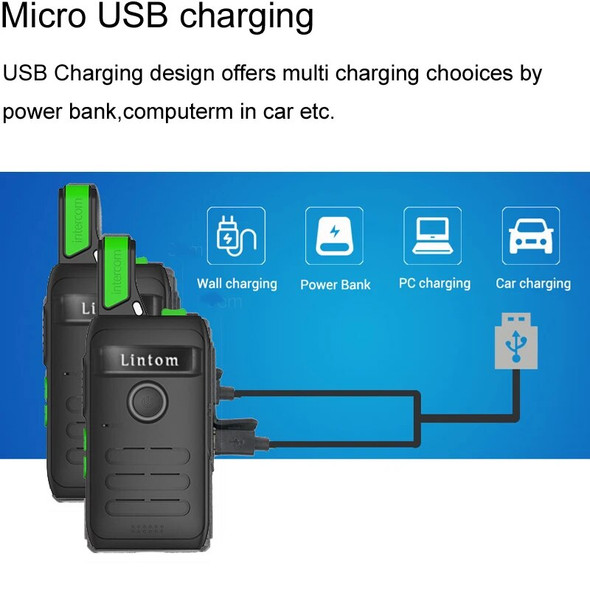 2023 Rechargeable Long Range Two-Way Radios Walkie Talkies 2pcs Included with Earpiece Li-ion Battery and Charger Pация