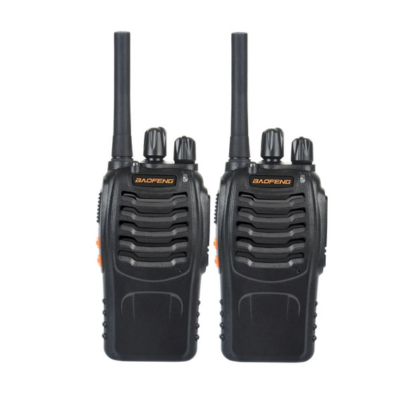 Walkie Talkie UHF Baofeng BF-888H 400-470MHz 16CH VOX Paired Portable Two Way Radio 2pcs with USB Battery Charger