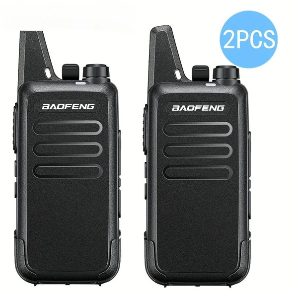 Baofeng BF-T20 Long Range USB Rechargeable Walkie Talkies for Family Kids Adults School and Restaurant Communication, 2Pc