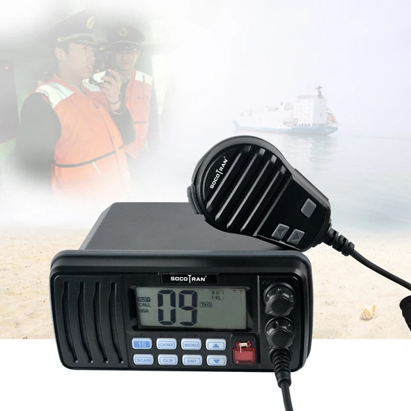 RS-508M VHF Marine transceiver Built-in Class B DSC walkie talkie / Marine VHF intercom telephone/ IP67 VHF Mobile Marine Radio