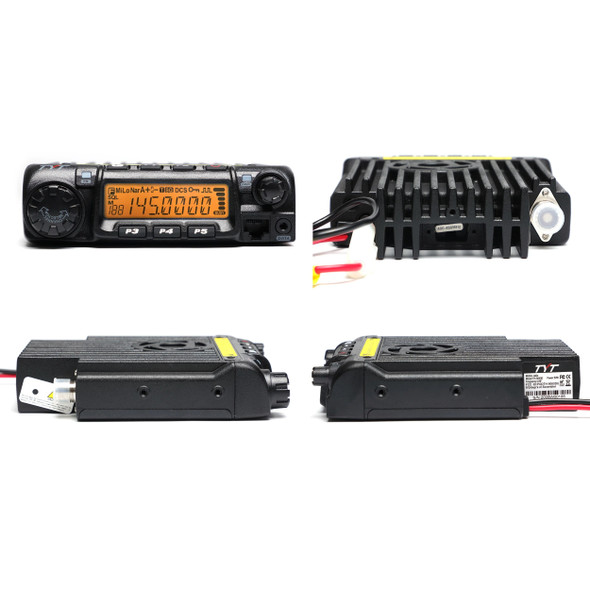 TYT TH 9000DPlus walkie talkie 60W high-power car mounted mobile wireless walkie talkie transceiver 200 channel radio TYT TH 9000DPlus walkie talkie 60W high-power car mounted mobile wireless walkie talkie transceiver 200 channel radio