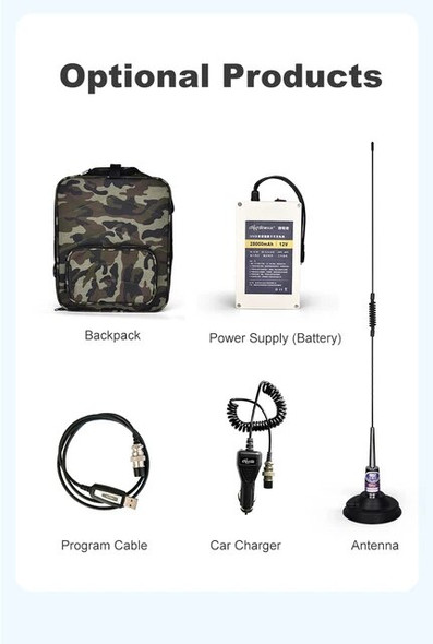 Walkie Talkie Repeater Full Duplex Repeater Mini Analog Repeater Customizable Chierda v8 Portable Repeater 10W UHF VHF