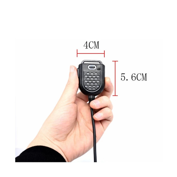 2pc Mini PTT Speaker Mic per BAOFENG UV-5R BF-888s Retevis H777 RT3 TYT PUXING QUSHENG microphone Ham Radio Walkie Talkie
