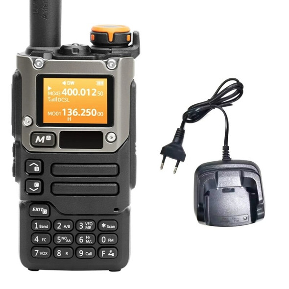 UVK6 Walkie Talkie for Adults Long Ranges Rechargeable Portable 2 Way Radios,Hiking Accessories NOAA Weather Drop Shipping