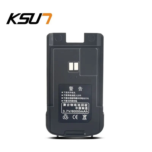 KSUN X-65 Walkie talkie battery 3.7V 6000mAh intercom Walkie talkie Accessories