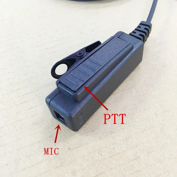 Long big PTT Air Tube headphone for motorola HT1000 XTS5000 XTS2250 PR1500 MT2000 MTS2000 XTS3000 XTS2500 etc walkie talkie