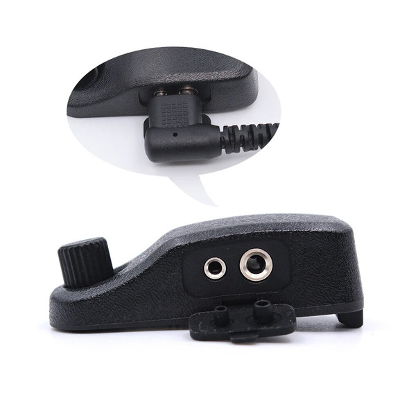 Audio Earpiece Adaptor For Motorola Radio DGP4150 DGP6150 DGP5050 DGP5550 Walkie Talkie Accessories