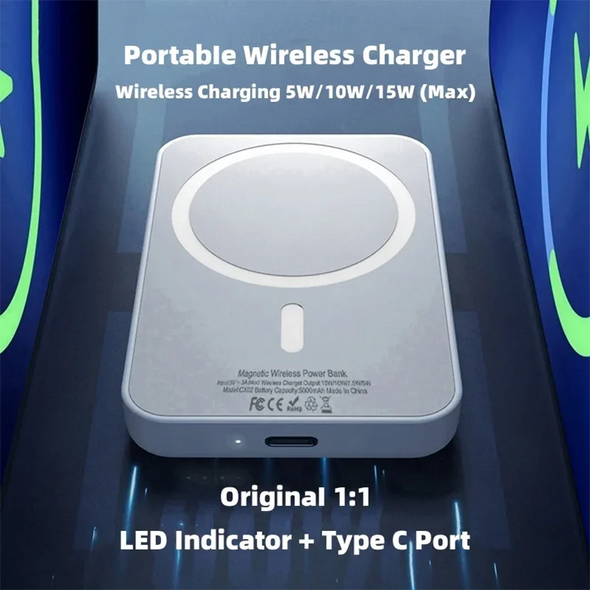 30000mAh Portable Wireless Charger Macsafe Auxiliary Spare External Magnetic Battery Pack Power Bank For iPhone 14 13 12 Pro Max 30000mAh Portable Wireless Charger Macsafe Auxiliary Spare External Magnetic Battery Pack Power Bank For iPhone 14 13 12 Pro Max