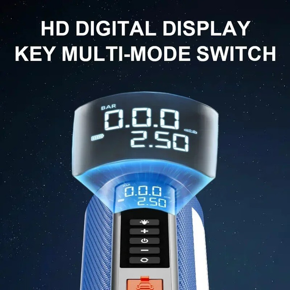 Car Jump Starter Emergency Device Automotive Battery Charger Portable Power Supply 10000mAh Power Bank Air Compressor For Tires