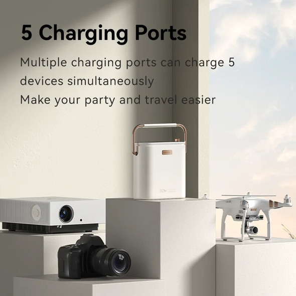 MOVESPEED S80 Power Bank 80000mAh 130W Fast Charging Powerbank Portable Outdoor Power Supply for Phones Laptop Drone Camera