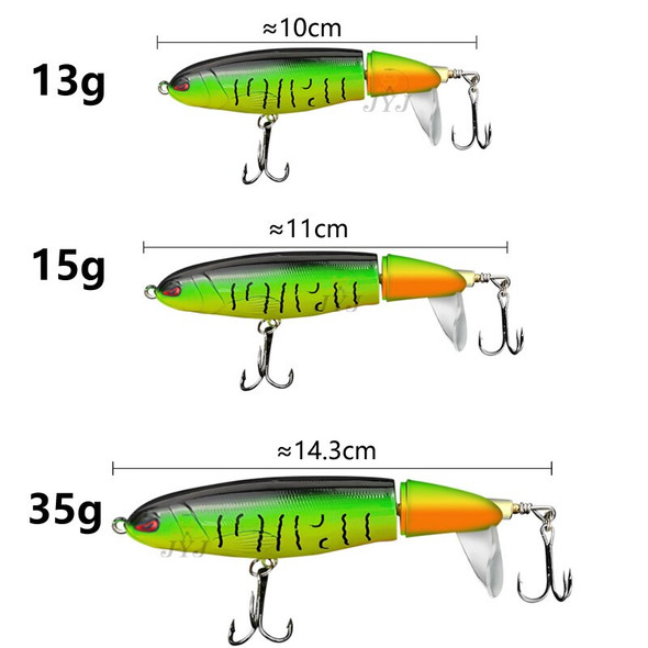 1pc 10cm/14cm 13g 15g 35g VIB Minnow Fishing Lure Crankbaits Whopper Popper For Fishing Floating Wobblers Pike Bait Shads Tackle