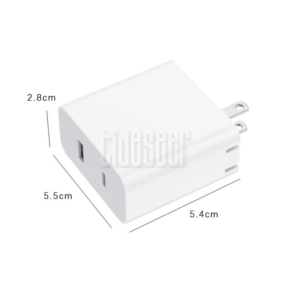 30W PD USB Charger QC 3.0 Quick Charger Type C Fast Charging Adapter for iPhone Xiaomi Huawei Mobile Phone Wall Chargers 50pcs
