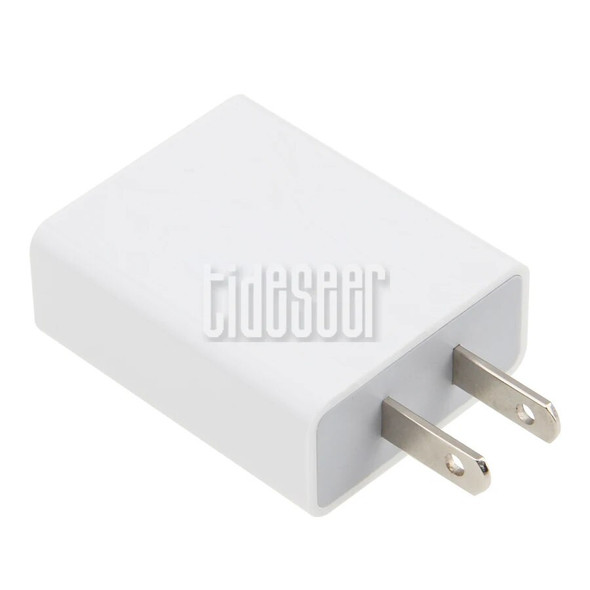 Single USB Charger US Plug 2.1A Max Fast Charging Portable Mobile Phone Chargers Mini Wall Travel Power Adapter 1000pcs